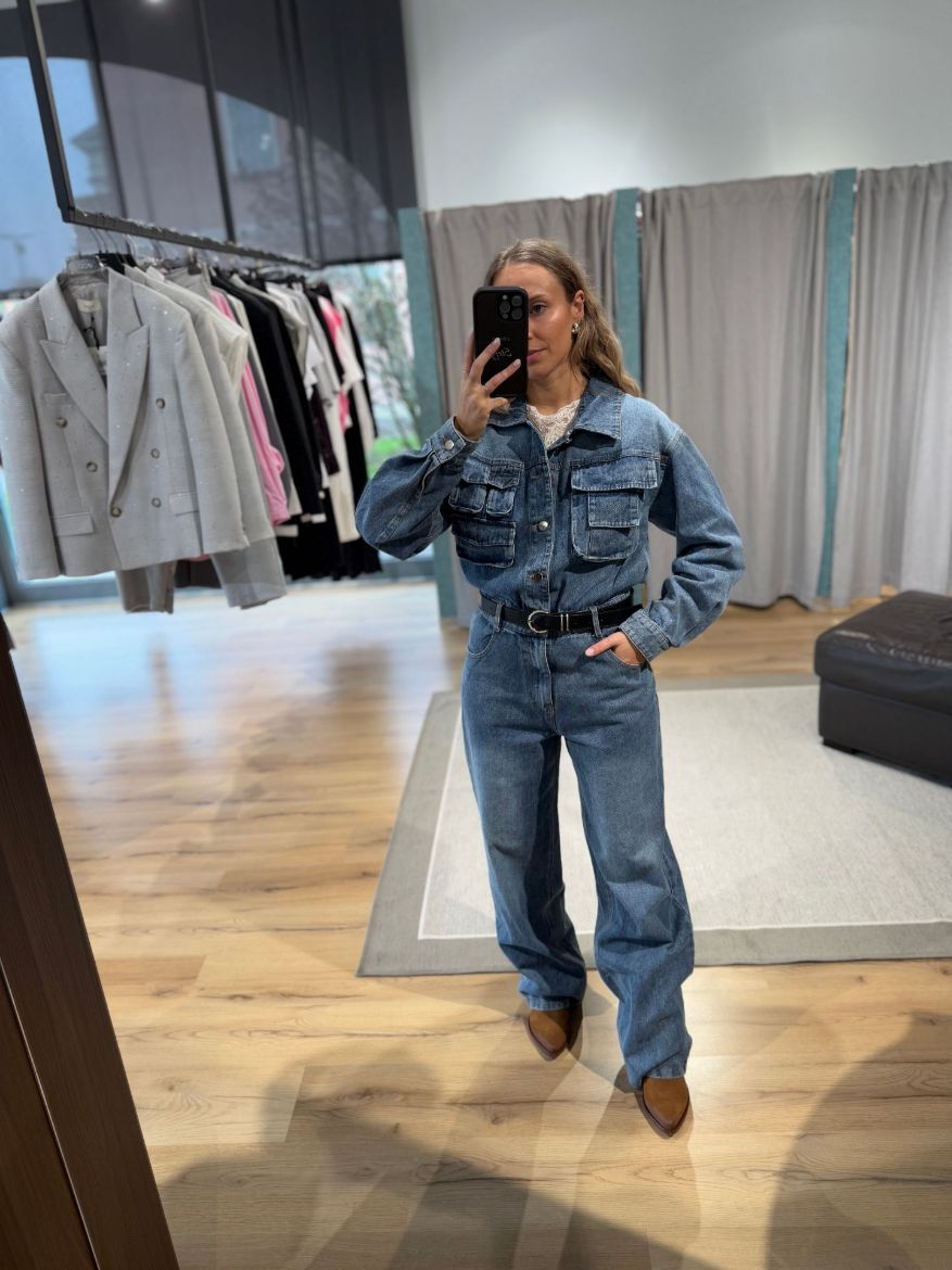 Immagine di JUMPSUIT LUNGA DENIM