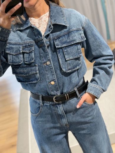 Immagine di JUMPSUIT LUNGA DENIM