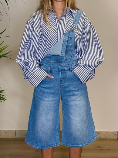 Immagine di SALOPETTE DENIM BERMUDA