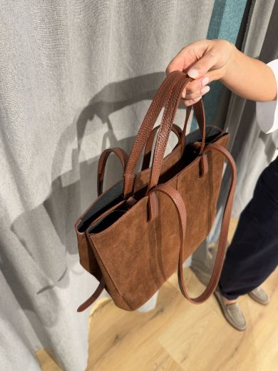 Immagine di BORSA IN PELLE SHOPPER