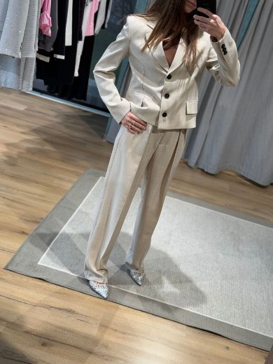 Immagine di PANTALONE FIL DI LUREX BEIGE