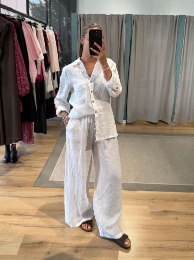 Immagine di PANTALONE LINO ELASTICO