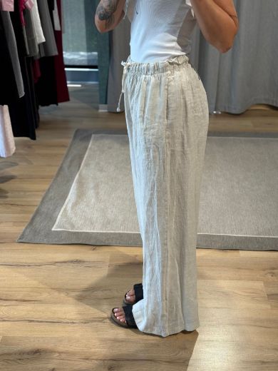 Immagine di PANTALONE LINO ELASTICO
