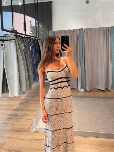 Immagine di ABITO RIGHE CROCHET
