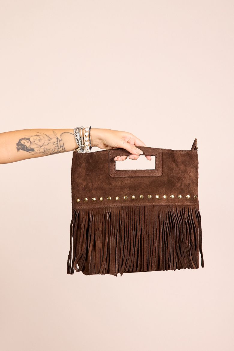 Immagine di BORSA SQUARE FRANGE