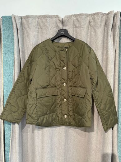 Immagine di GIUBBINO MILLIE - Disponibile in VERDE CHIARO, NERO, VERDE SCURO