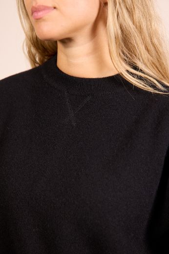 Immagine di MAGLIONE 100% LANA - Disponibile in PANNA, NERO, GRIGIO