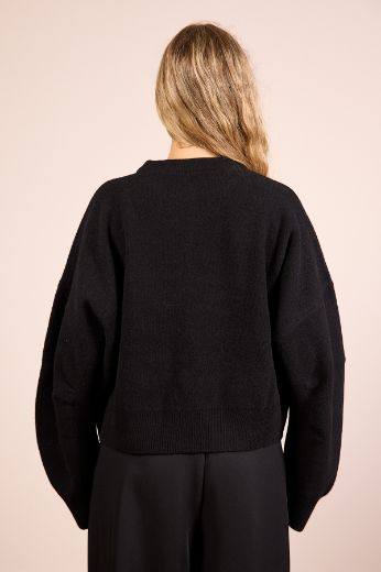 Immagine di MAGLIONE 100% LANA - Disponibile in PANNA, NERO, GRIGIO