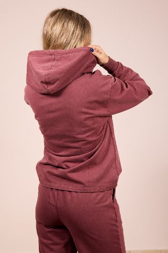 Immagine di FELPA CHILLI STONEWASH - Disponibile in BORDEAUX, NERO