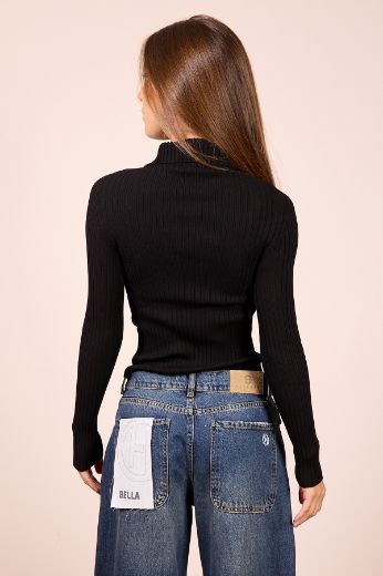 Immagine di MAGLIA COSTINE - Disponibile in NERO, BORDEAUX