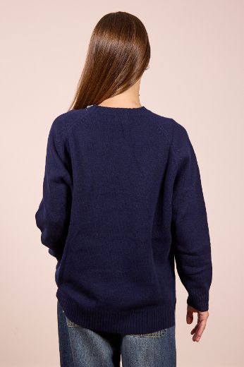 Immagine di MAGLIONE 100% LANA GIROCOLLO - Disponibile in MARRONE, GRIGIO, BLU, BEIGE SCURO, BEIGE CHIARO, PANNA, GRIGIO SCURO, GRIGIO CHIARO, TAUPE, AZZURRO