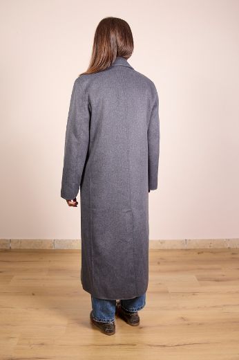 Immagine di CAPPOTTO LUNGO HANDMADE ICON - Disponibile in MARRONE, GRIGIO, TORTORA