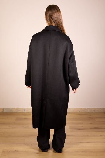 Immagine di CAPPOTTO LUNGO HANDMADE - Disponibile in NERO, BLU