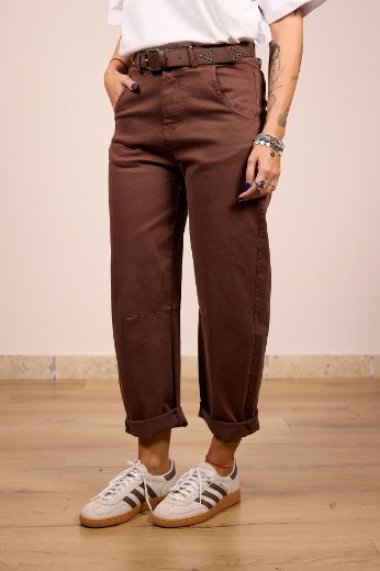Immagine di PANTALONE OVETTO - Disponibile in OLIO, BLU, MARRONE