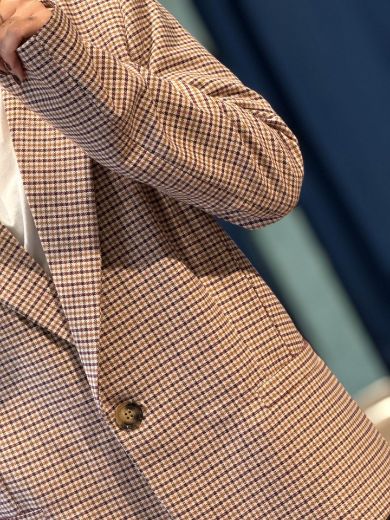 Immagine di BLAZER CHECK BURRO/COCCIO