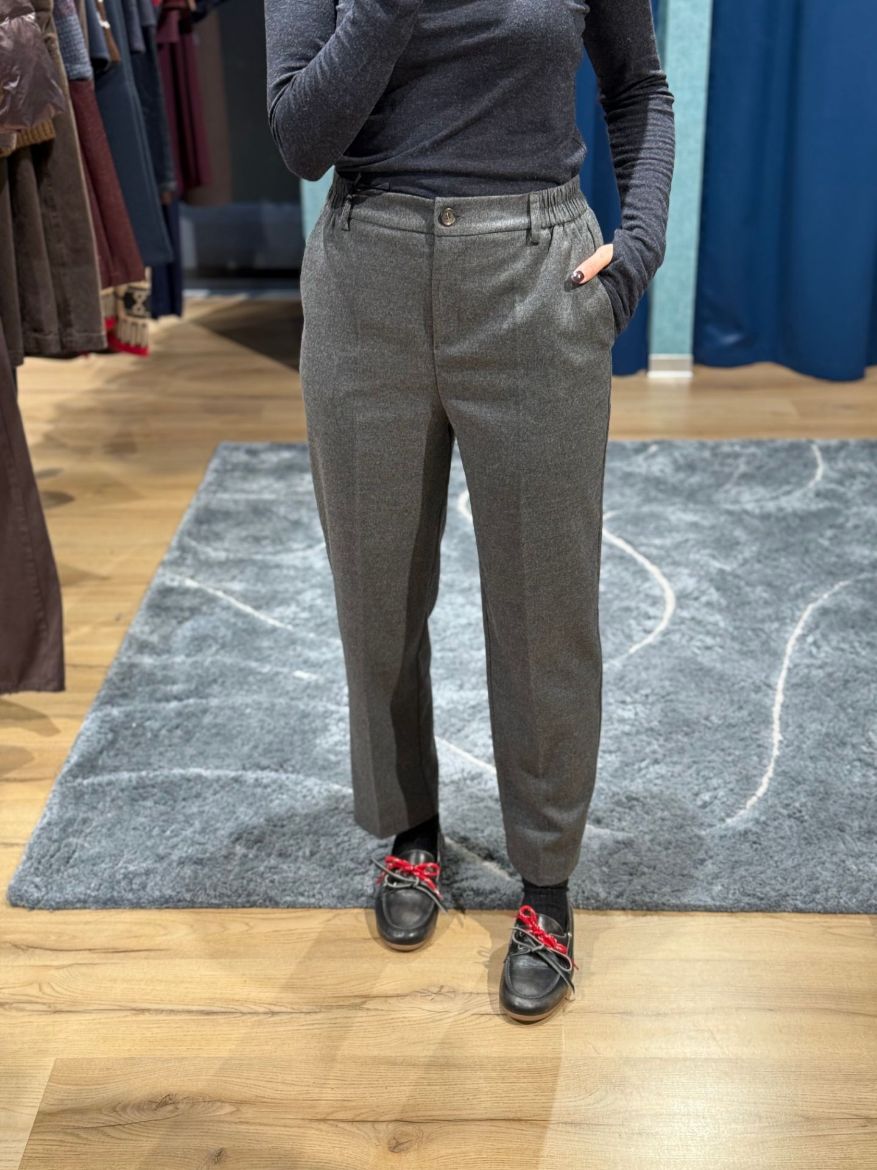 Immagine di PANTALONE EMILY - Disponibile in GRIGIO, BLU, MARRONE, NERO, VERDE