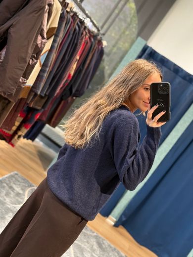 Immagine di MAGLIONE MISTO ALPACA - Disponibile in BIANCO, ROSA, NERO, BORDEAUX, BLU, GRIGIO, AZZURRO