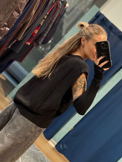 Immagine di GILET CON MANICOTTI - Disponibile in GRIGIO, NERO, MARRONE