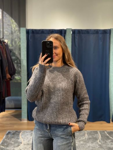 Immagine di MAGLIONE MOHAIR - Disponibile in NERO, CICLAMINO, AZZURRO, ANTRACITE