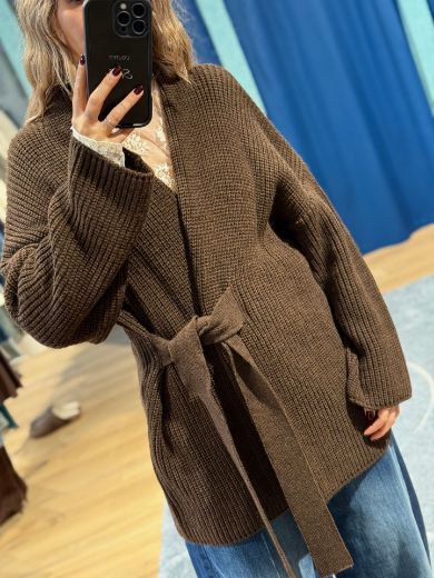 Immagine di CARDIGAN LUNGO LACCIO