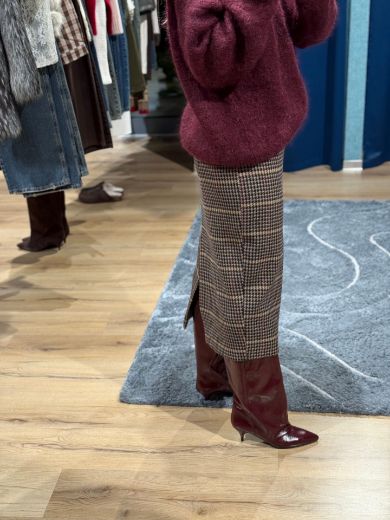 Immagine di GONNA MIDI PIED DE POULE