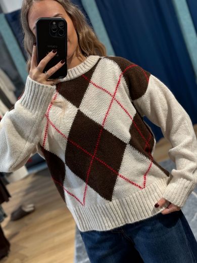 Immagine di MAGLIONE ROMBI