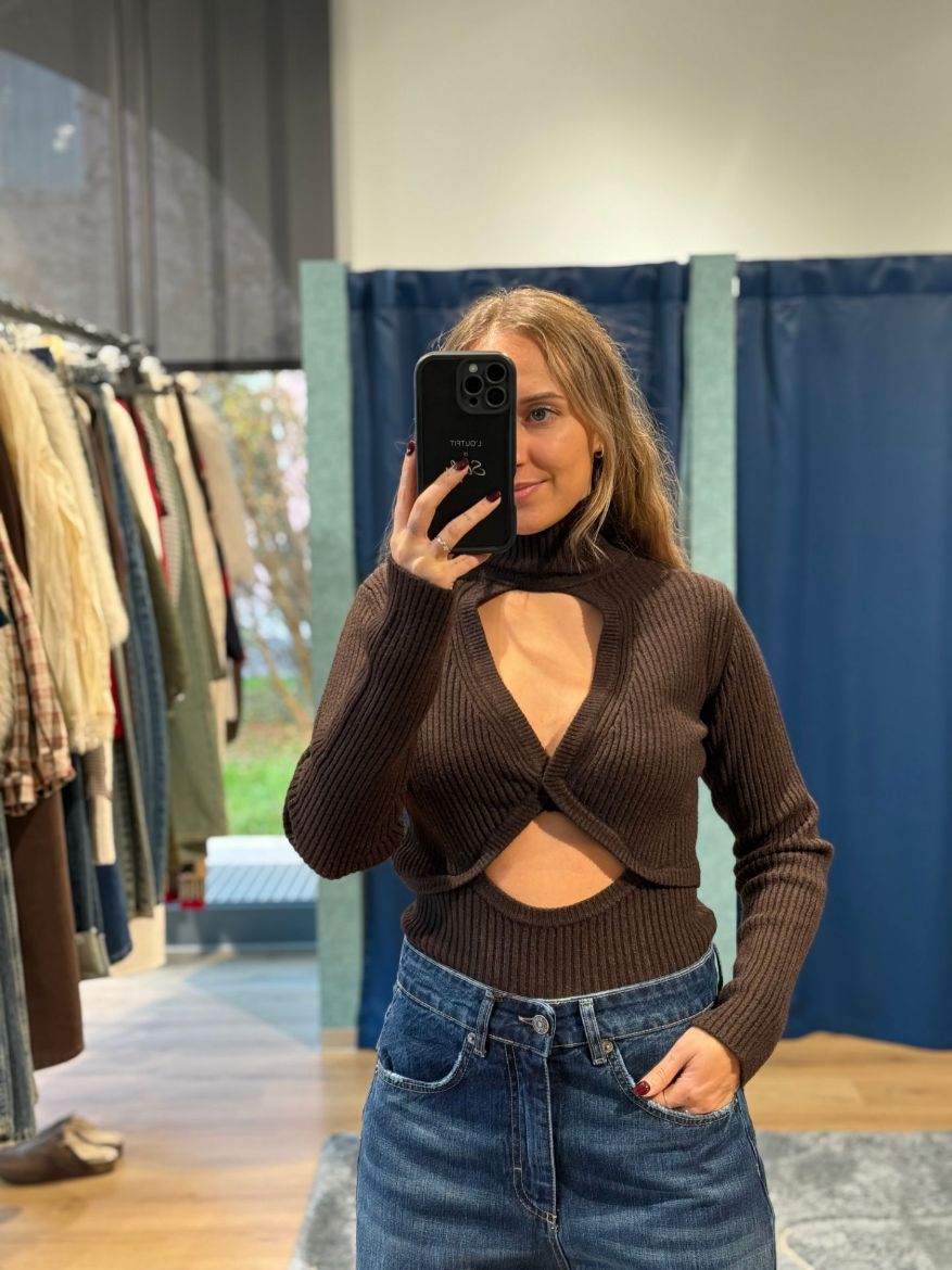 Immagine di MAGLIONE DAFNE - Disponibile in MORO, BURRO