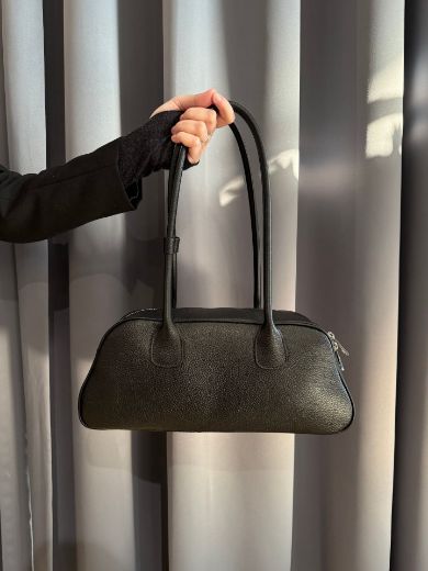 Immagine di BORSA BOWLING - Disponibile in BORDEAUX, TAUPE, MARRONE, GRIGIO, NERO