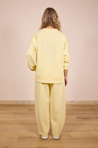 Immagine di TUTA NOEMI - Disponibile in VERDE MILITARE, ROSA, NERO, GIALLO, BURRO, BLU, GRIGIO