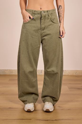 Immagine di PANTALONE BALOON - Disponibile in CORDA, VERDE