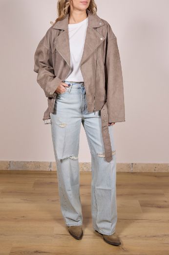 Immagine di CHIODO FRIDA SCAMOSCIATO