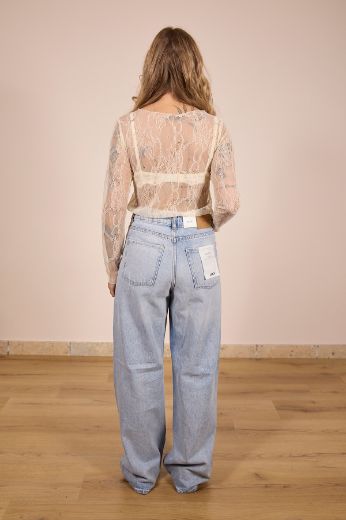 Immagine di MAGLIA PIZZO - Disponibile in PANNA, NERO, MORO, BIANCO