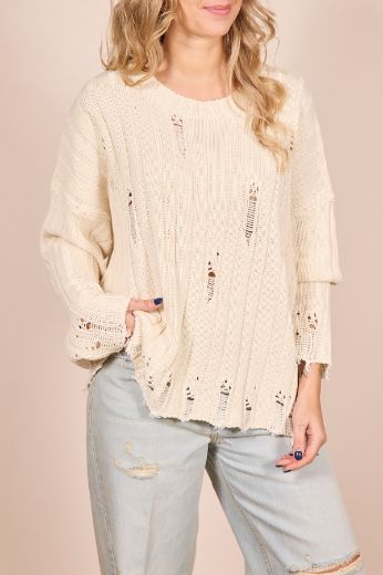 Immagine di MAGLIA ROTTURE - Disponibile in TABACCO, BURRO