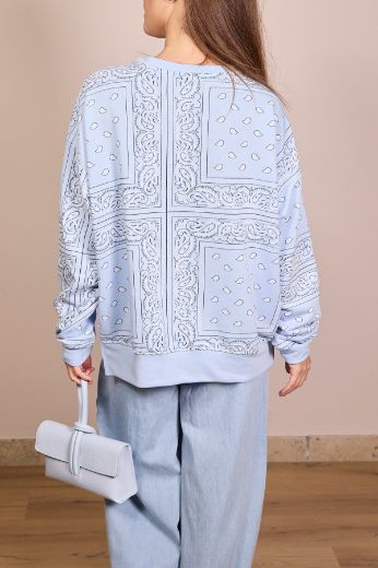 Immagine di FELPA BANDANA - Disponibile in GIALLO, AZZURRO, ROSSO, ROSA, NERO