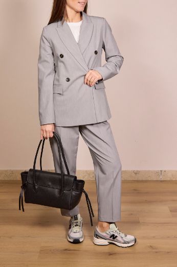 Immagine di PANTALONE EVA - Disponibile in NERO, PANNA, GRIGIO, ROSA, OLIO