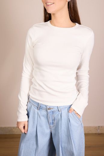 Immagine di MAGLIA VEGA MANICA LUNGA - Disponibile in NERO, BIANCO