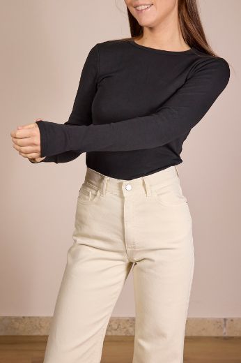 Immagine di MAGLIA VEGA MANICA LUNGA - Disponibile in NERO, BIANCO