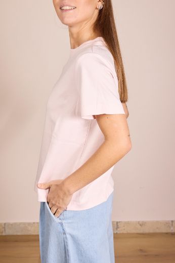 Immagine di T-SHIRT NAIMA AWARE - Disponibile in BIANCO, BLU, ROSA, NERO, CIOCCOLATO