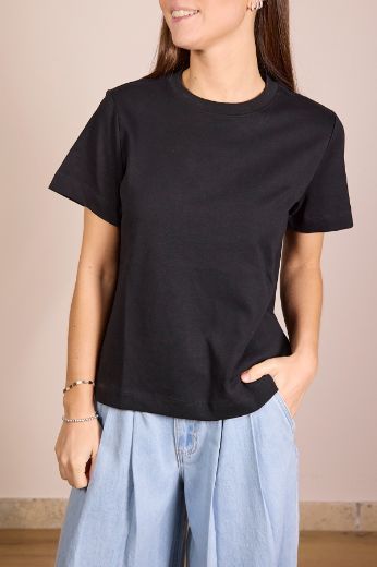 Immagine di T-SHIRT NAIMA AWARE - Disponibile in BIANCO, BLU, ROSA, NERO, CIOCCOLATO