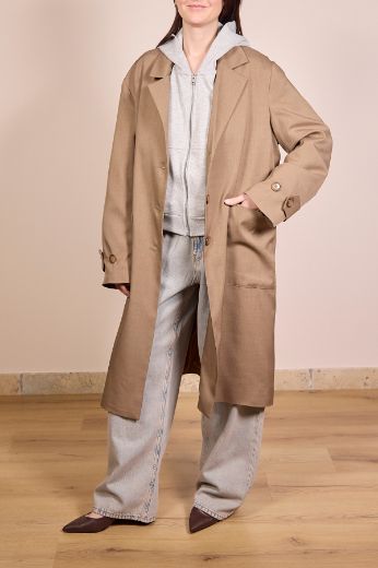 Immagine di TRENCH FODERATO - Disponibile in FANGO, BLU