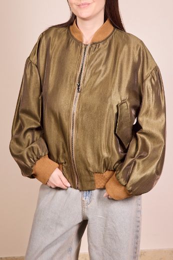 Immagine di BOMBER LUCIDO - Disponibile in ORO, OLIVA