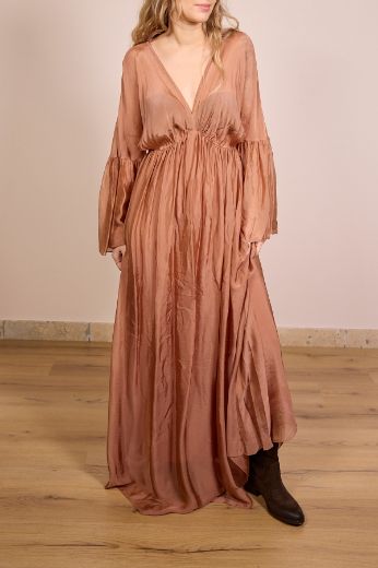 Immagine di ABITO MANICA LUNGA ALYS - Disponibile in TERRA, MORO