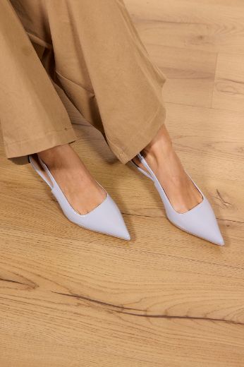 Immagine di SLINGBACK TACCO KITTEN - Disponibile in GIALLO, AZZURRO, ROSA, ROSSO