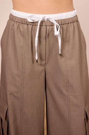 Immagine di PANTA CARGO - Disponibile in NOCCIOLA, GRIGIO, VERDE