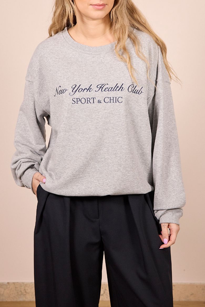 Immagine di FELPA SPORT E CHIC - Disponibile in BEIGE, GRIGIO