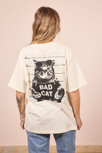 Immagine di T-SHIRT OVER BAD CAT