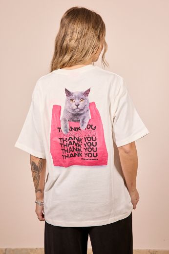 Immagine di T-SHIRT OVER THANK YOU