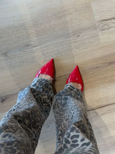 Immagine di SLINGBACK TACCO KITTEN - Disponibile in GIALLO, AZZURRO, ROSA, ROSSO