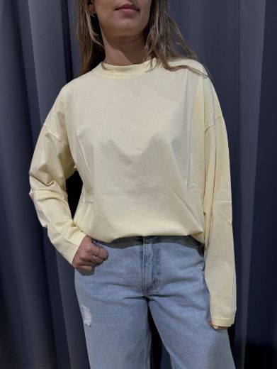 Immagine di MAGLIA MANICA LUNGA - Disponibile in GIALLO, BIANCO, NERO, MARRONE