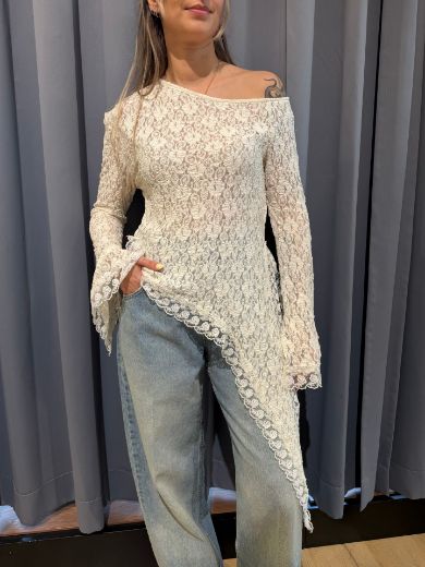 Immagine di MAGLIA PIZZO ASIMMETRICA